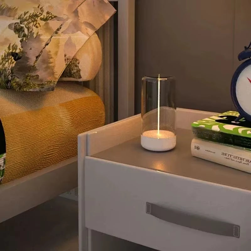 Portable Quantum Wire Ambient Magnetic Light Type-C Rechargeable Eye Protection Lamp for Bedroom Study Camping Gift