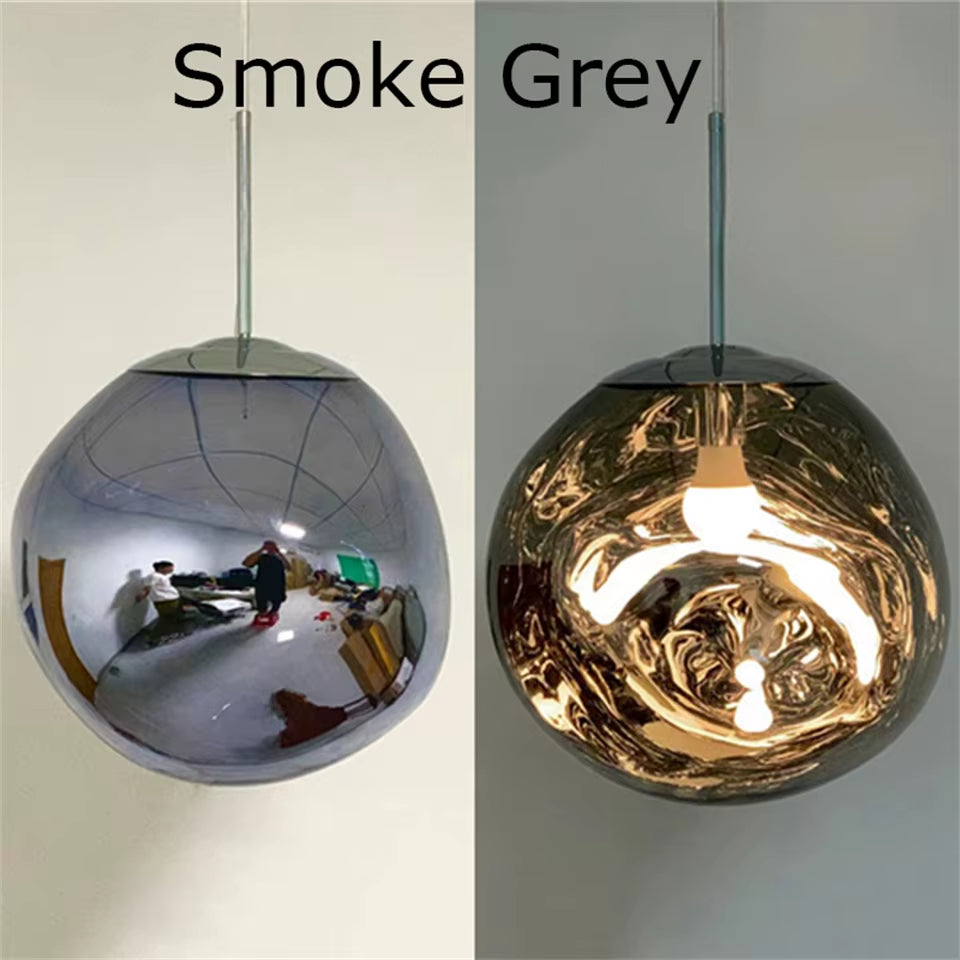 Modern Lava Lamp LED Pendant Lights Lighting PVC Lighting Living Room Indoor Decor Home Fixtures Loft Kitchen Hanging Lamp