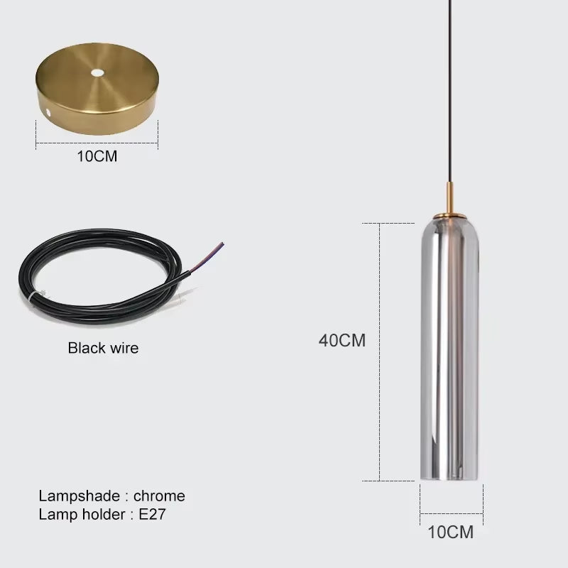 Modern Luxury Glass LED Wall Lights Nordic Art Background Wall Lamps Bedside Corridor Stairs Decor Lighting Fixtures