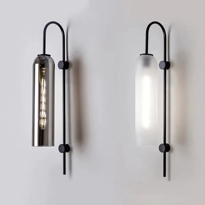 Modern Luxury Glass LED Wall Lights Nordic Art Background Wall Lamps Bedside Corridor Stairs Decor Lighting Fixtures