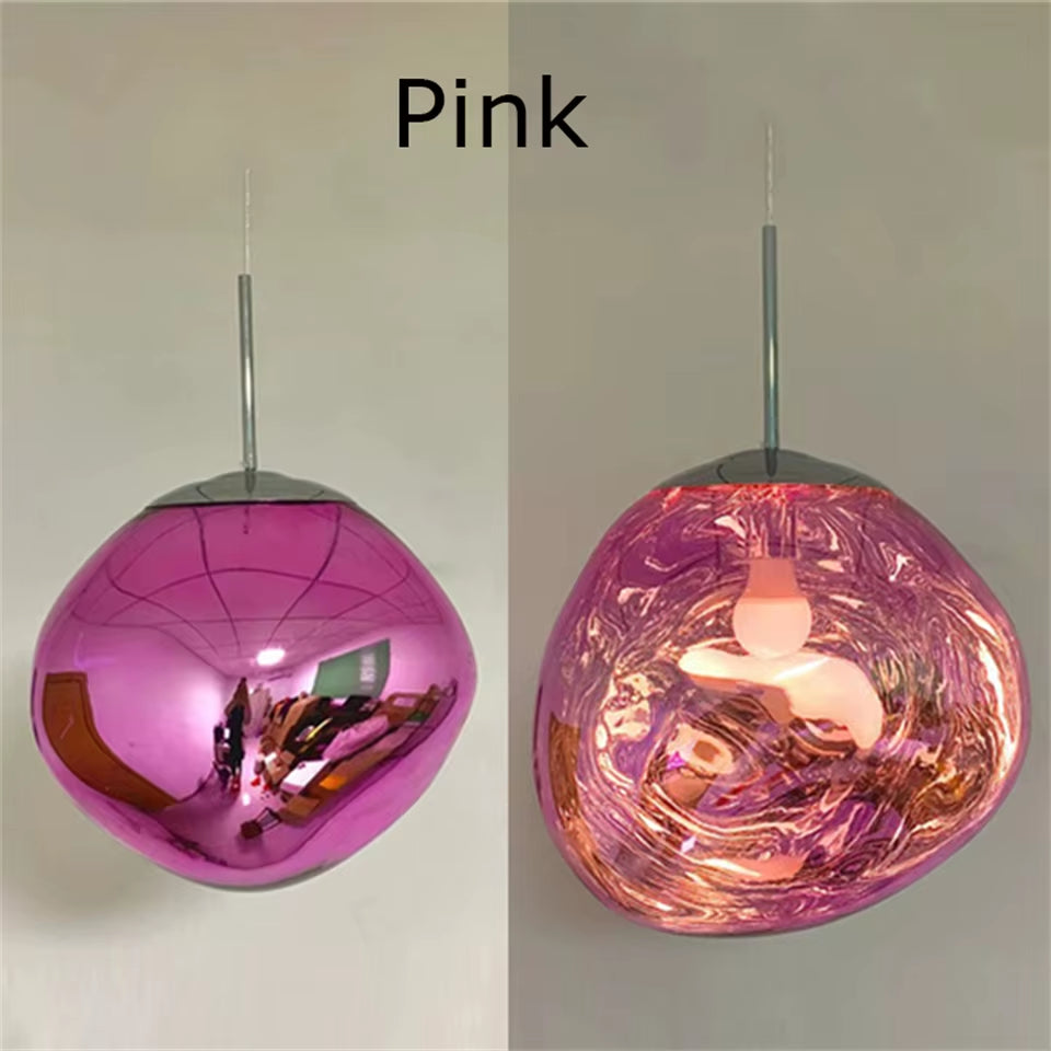 Modern Lava Lamp LED Pendant Lights Lighting PVC Lighting Living Room Indoor Decor Home Fixtures Loft Kitchen Hanging Lamp
