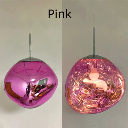 Modern Lava Lamp LED Pendant Lights Lighting PVC Lighting Living Room Indoor Decor Home Fixtures Loft Kitchen Hanging Lamp
